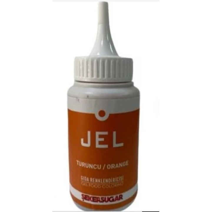 Şeker & Sugar Turuncu Jel Gıda Boyası 150 gr