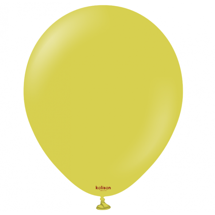 12'' Retro Balon Zeytin (Olive) 100’lü