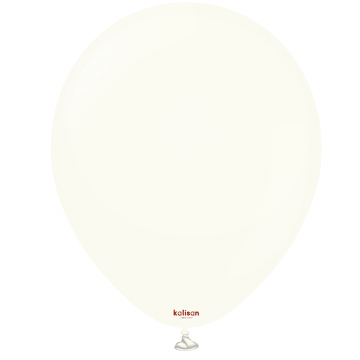 5'' Retro Balon Beyaz (Retro White) 100’lü