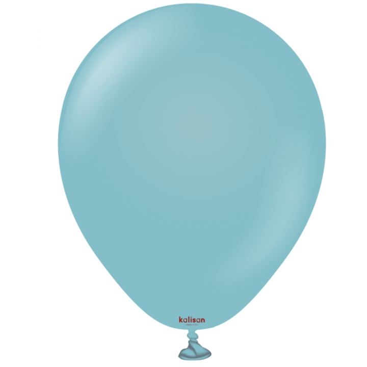 5'' Retro Balon Fırtına Mavisi (Storm) 100’lü