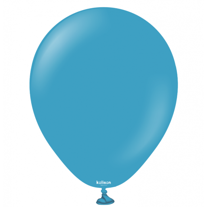 5'' Retro Balon Derin Okyanus (Deep Blue) 100’lü