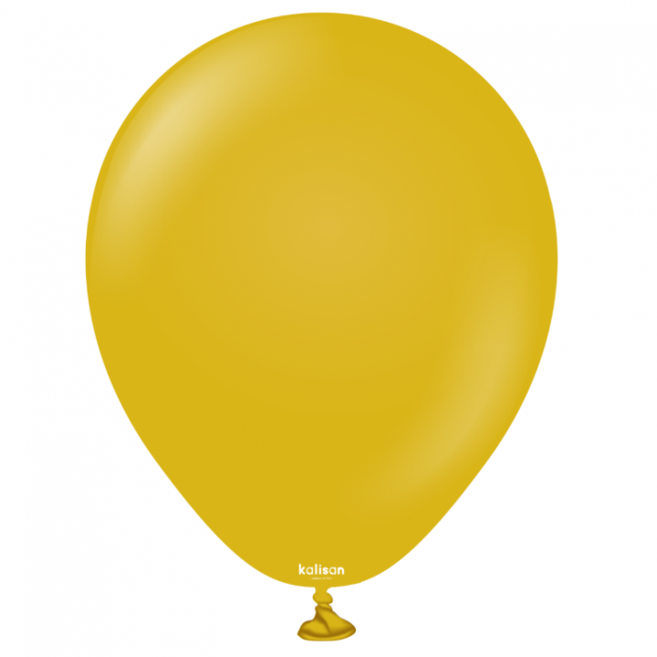 5'' Retro Balon Zerdeçal (Mustard) 100’lü