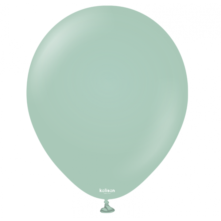 18'' Retro Balon Kış Yeşili (Winter Green) 5'li