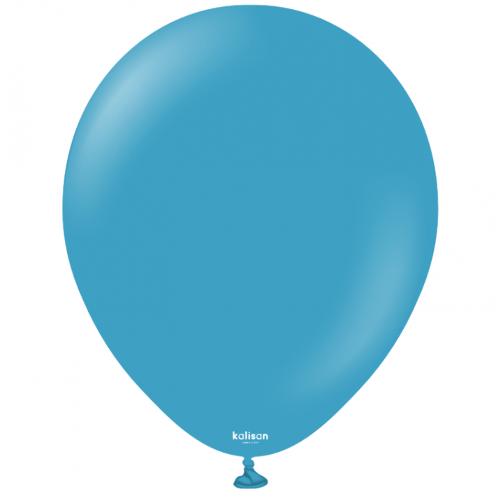 18'' Retro Balon Derin Okyanus (Deep Blue) 5'li