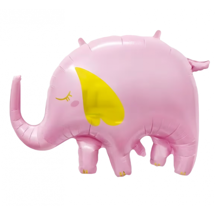Pembe Fil Folyo Balon