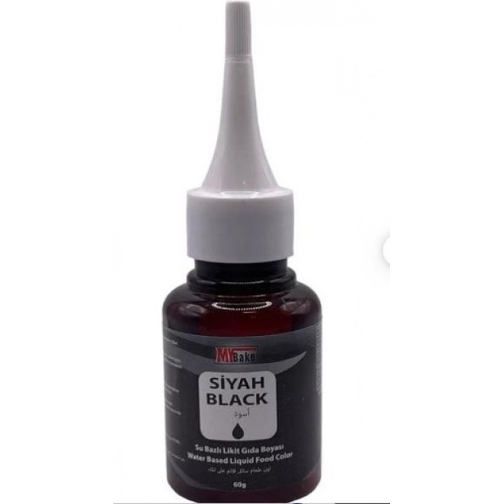 My Bake Sıvı Gıda Boyası 60GR - SİYAH