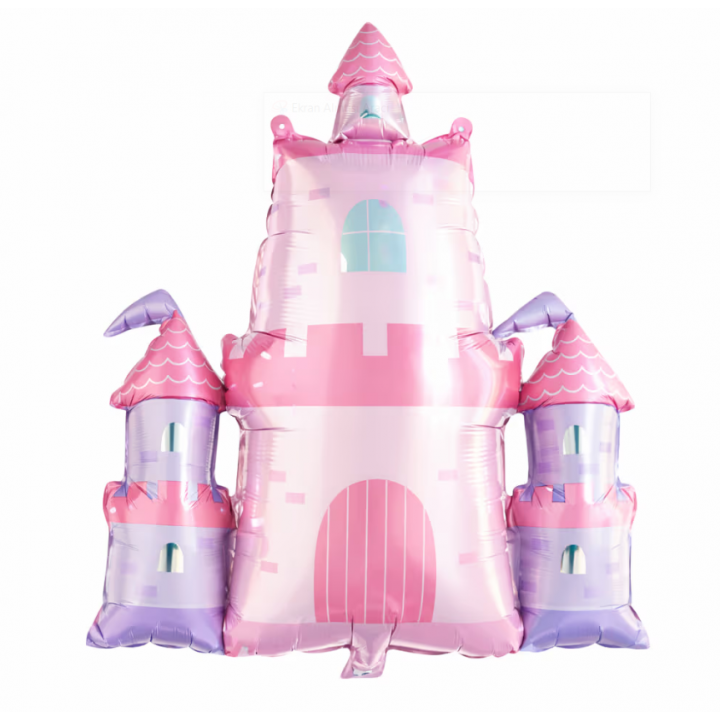 Pembe Şato Folyo Balon