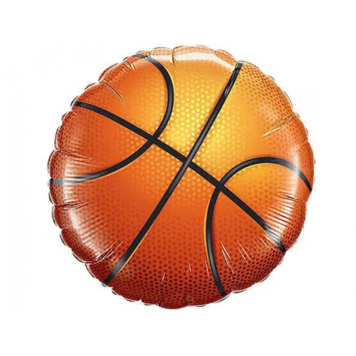 Basketbol Topu Folyo Balon 