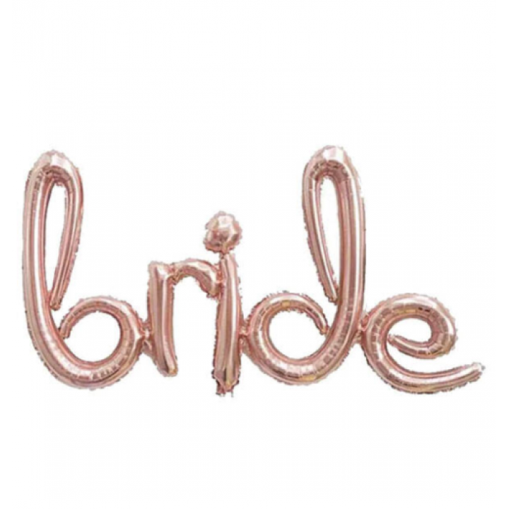 Folyo Balon Bride El Yazı