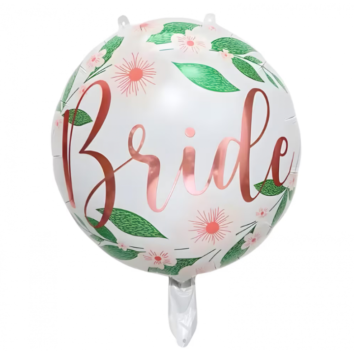 Yuvarlak Bride Folyo Balon