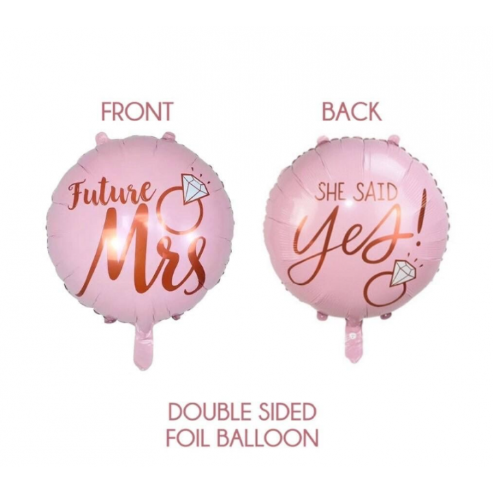 She Said Yes Folyo Balon