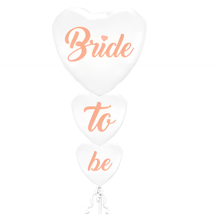 Bride To Be Dikine Kalp Folyo Balon