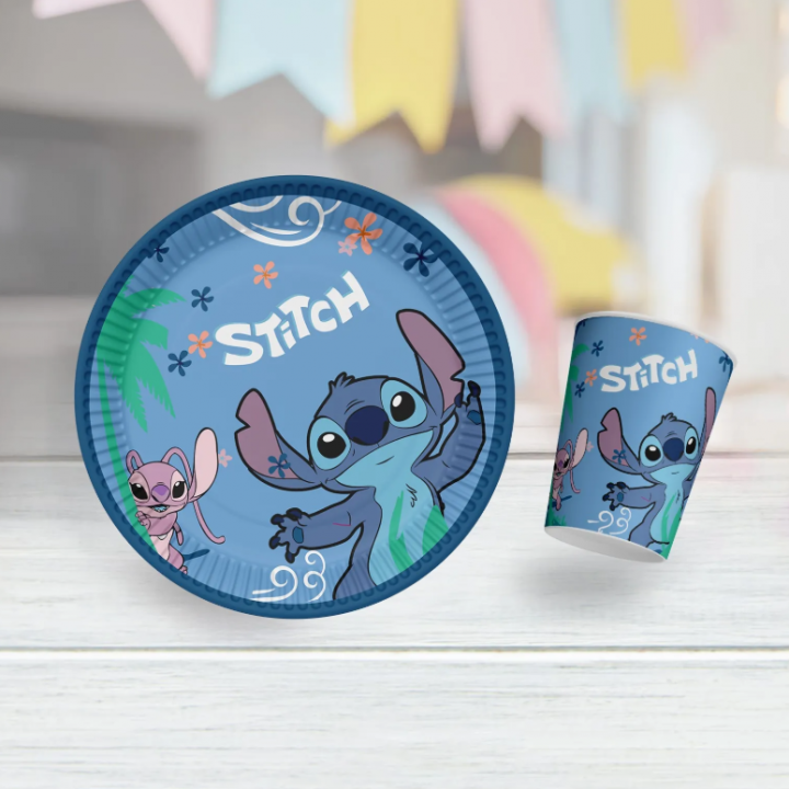 STİTCH TABAK BARDAK SET
