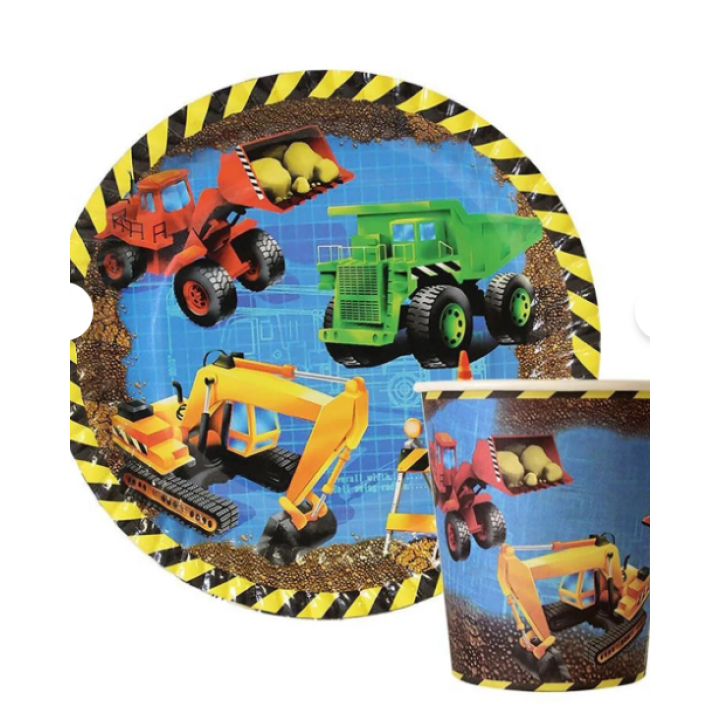 İNŞAAT KARTON TABAK BARDAK 8'Lİ