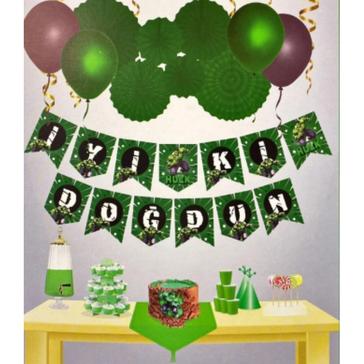 Hulk  İyi Ki Doğdun Banner