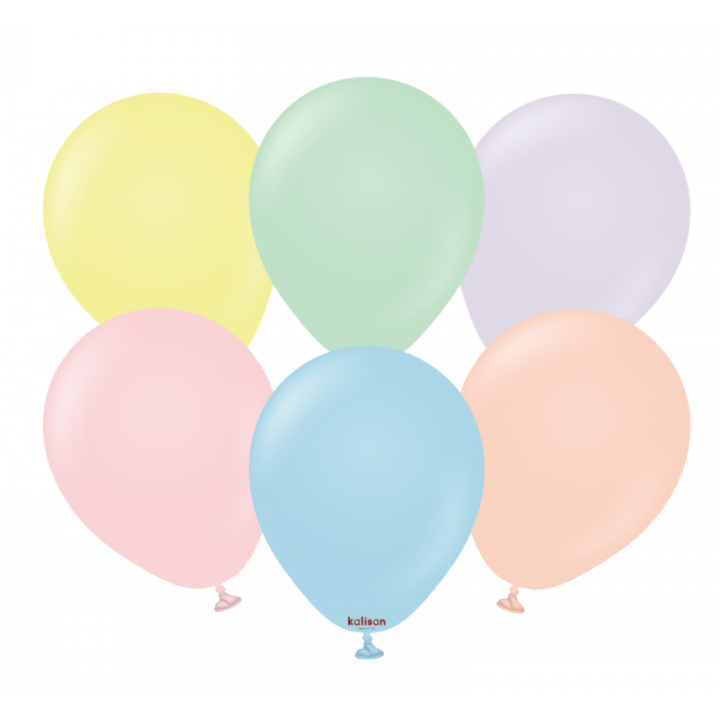 5'' Makaron Balon Karışık 100’lü