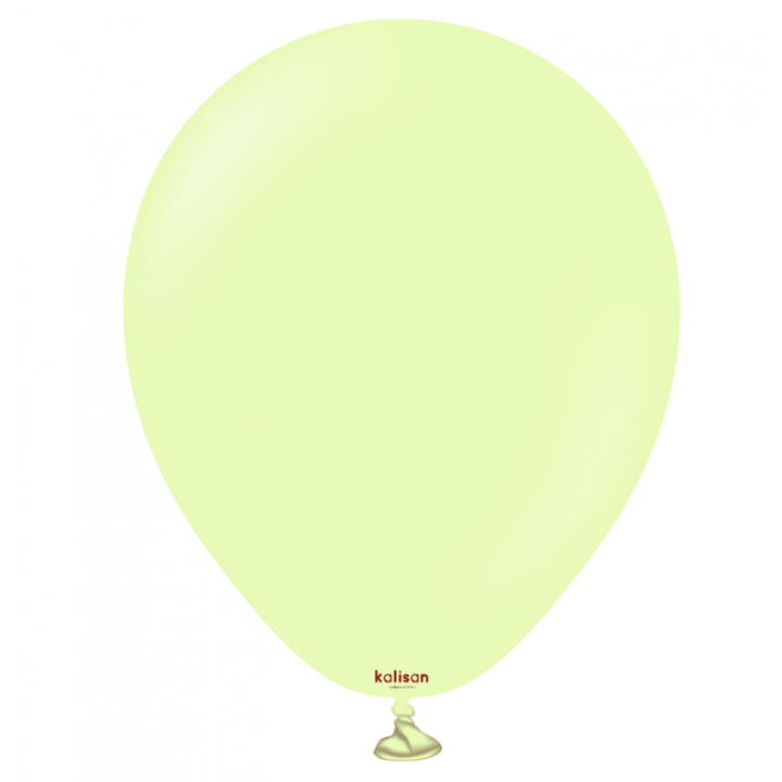 5'' Makaron Balon Pistachio 100’lü