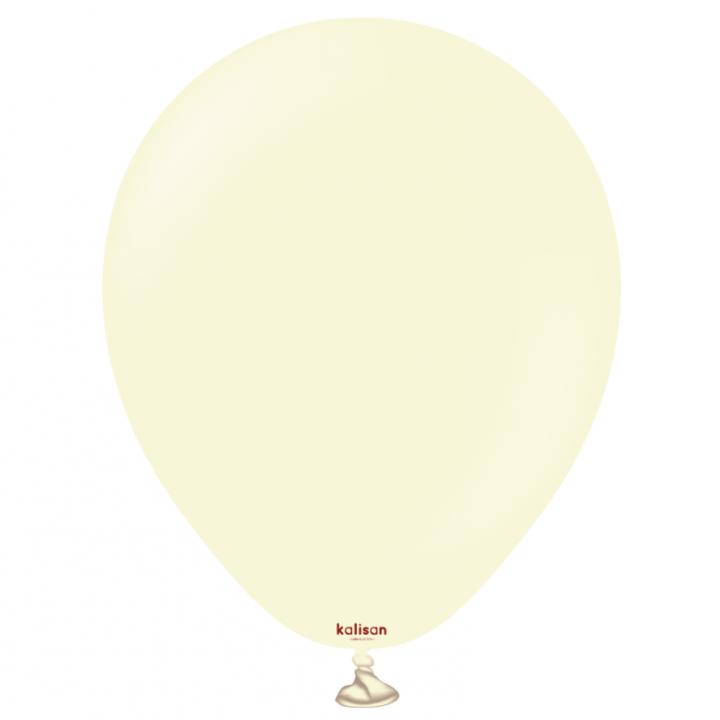 5'' Makaron Pale Sarı Balon (Pale Yellow) 100’lü