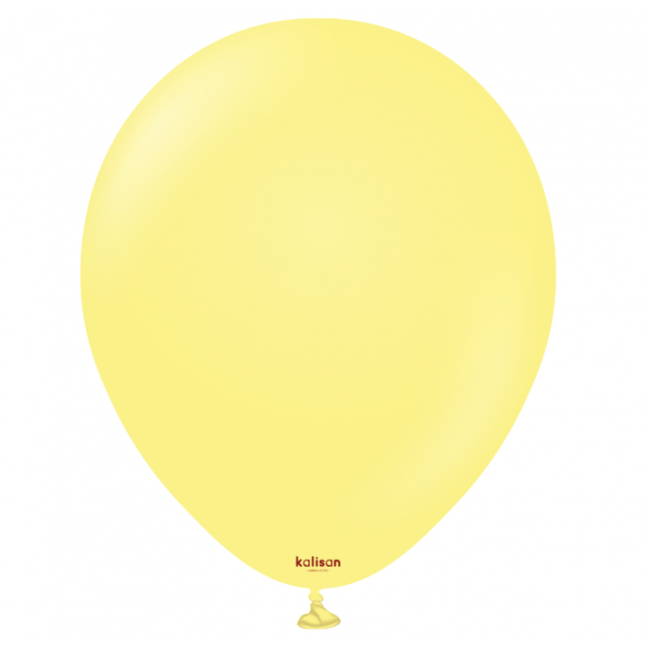 18'' Makaron Balon Sarı (Mac Yellow) 5'li