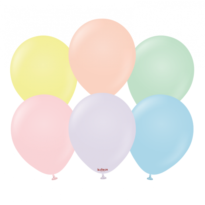18'' Makaron Balon Karışık 25'li