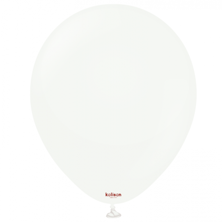 18'' Standart Balon Beyaz (White) 5'li