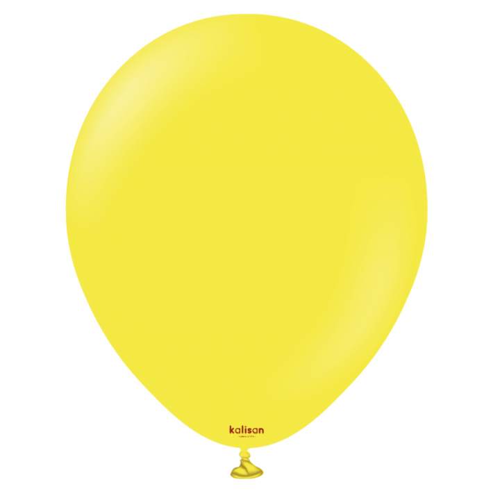 18'' Standart Balon Sarı (Yellow) 5'li