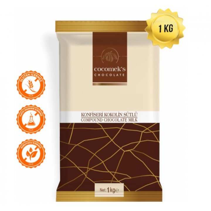 Cocomeks Konfiseri Çikolata Sütlü 1kg