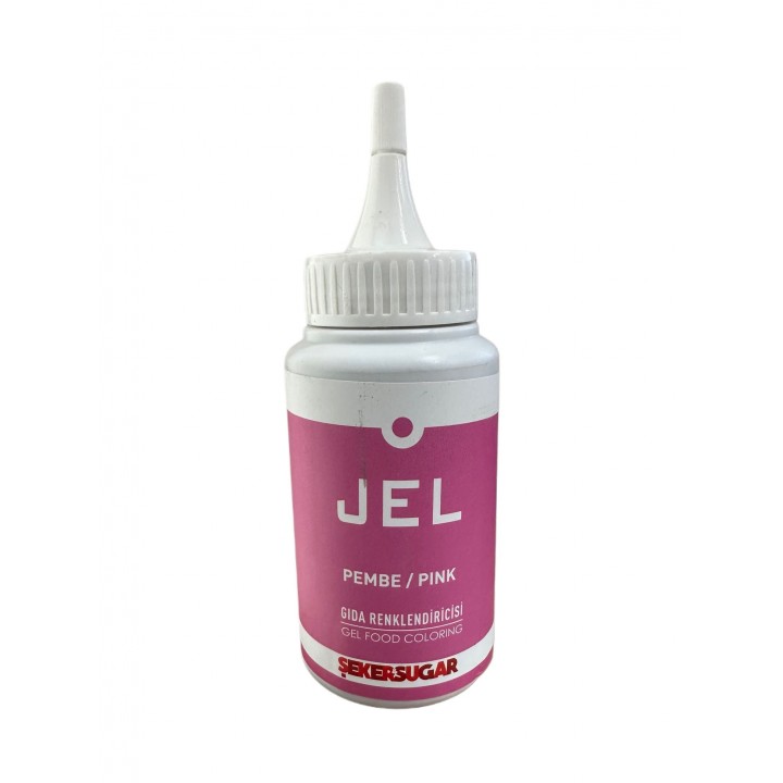 Şeker & Sugar Pembe Jel Gıda Boyası 150 gr