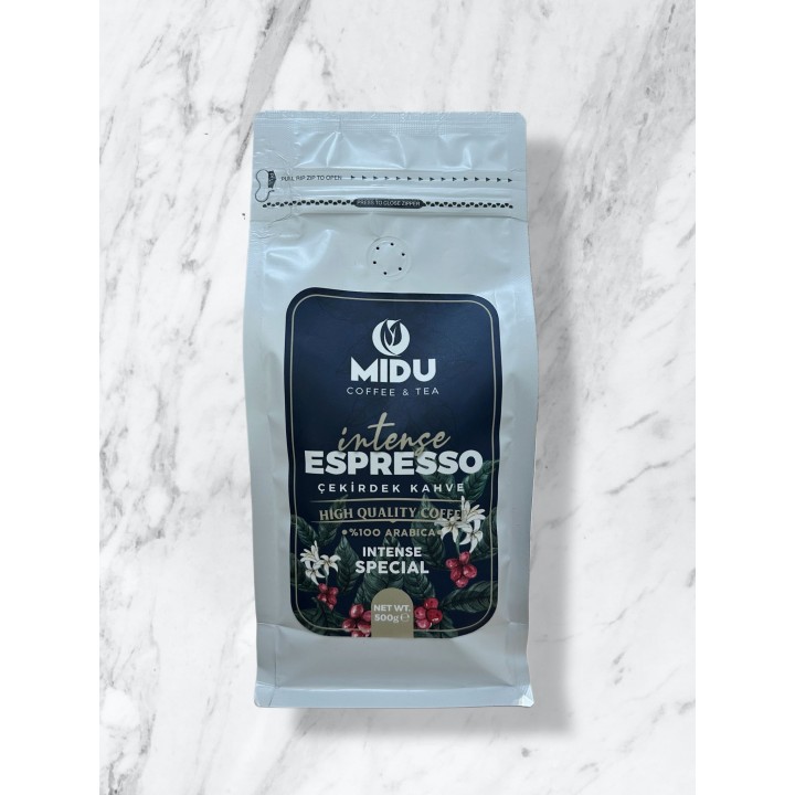 MİDU ESPRESSO İNTENSE 500 GR 