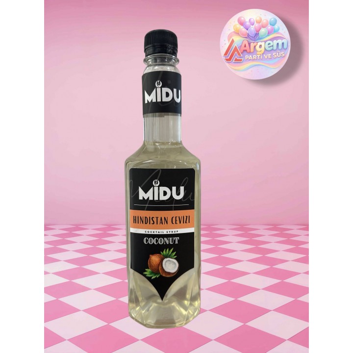 MİDU KAHVE ŞURUBU HINDISTAN CEVİZİ  700 ML 