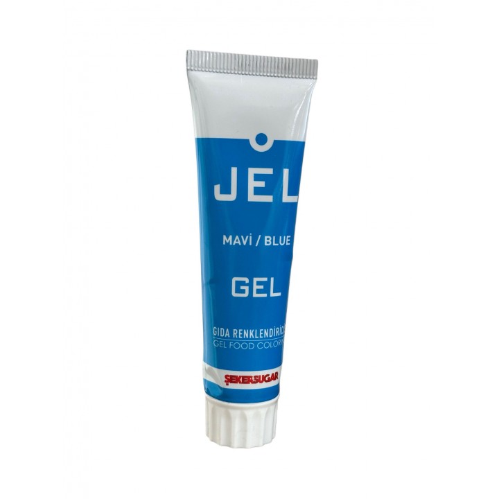 Şeker Sugar Yenilebilir Jel Gıda Boyası 100 ml Mavi