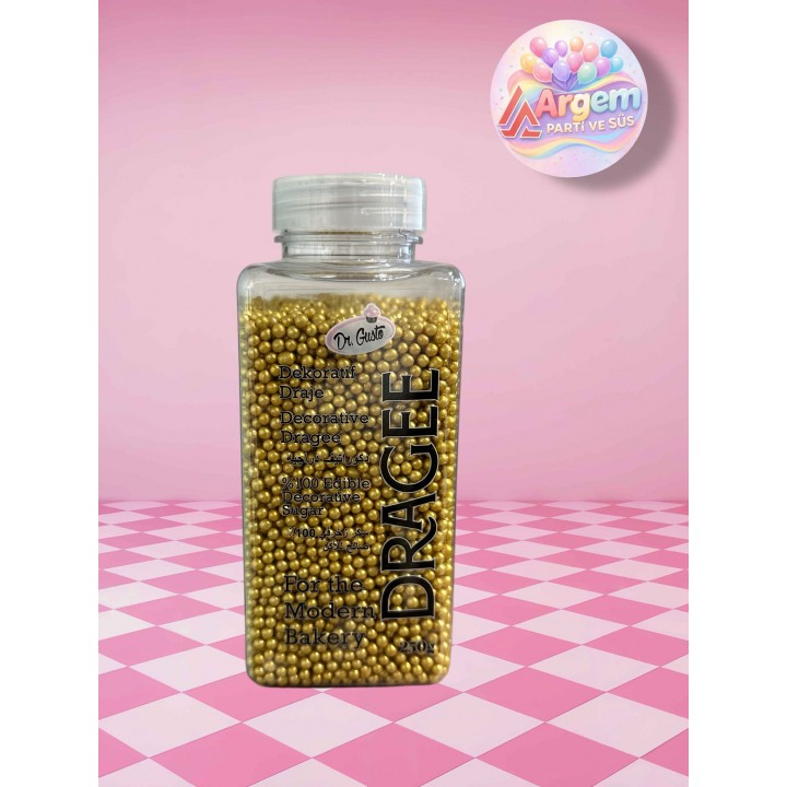 DR GUSTO DRAJE  GOLD NO 0  250 GR