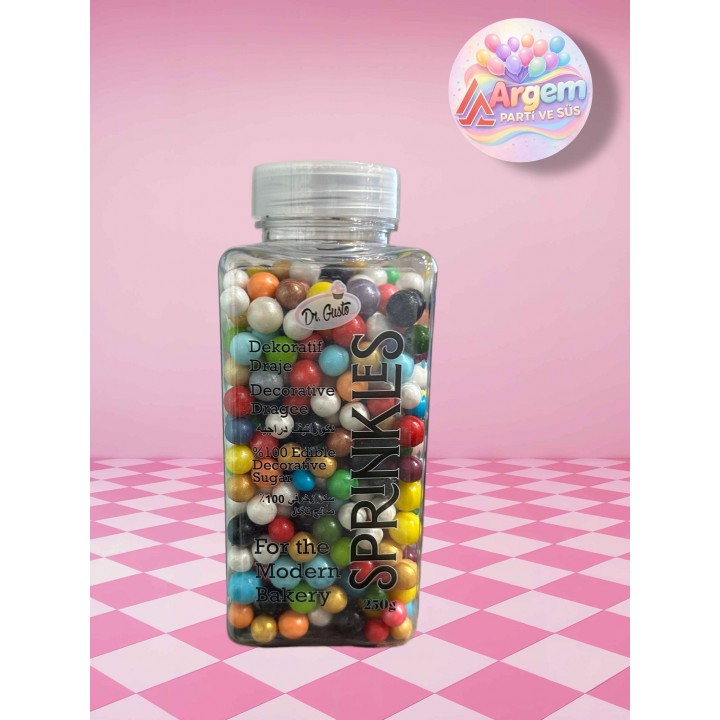 DR GUSTO SPRİNKLES PASTA SÜSÜ 250 GR