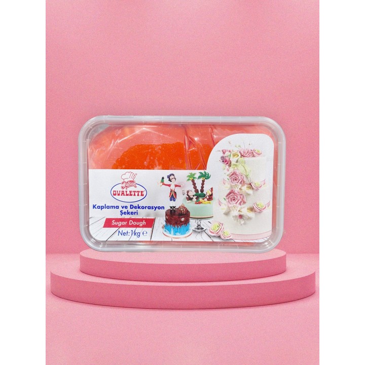 ŞEKER HAMURU 1 KG TURUNCU KATSAN OVALETTE