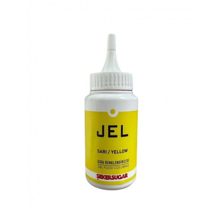 Şeker & Sugar Sarı Jel Gıda Boyası 150 gr