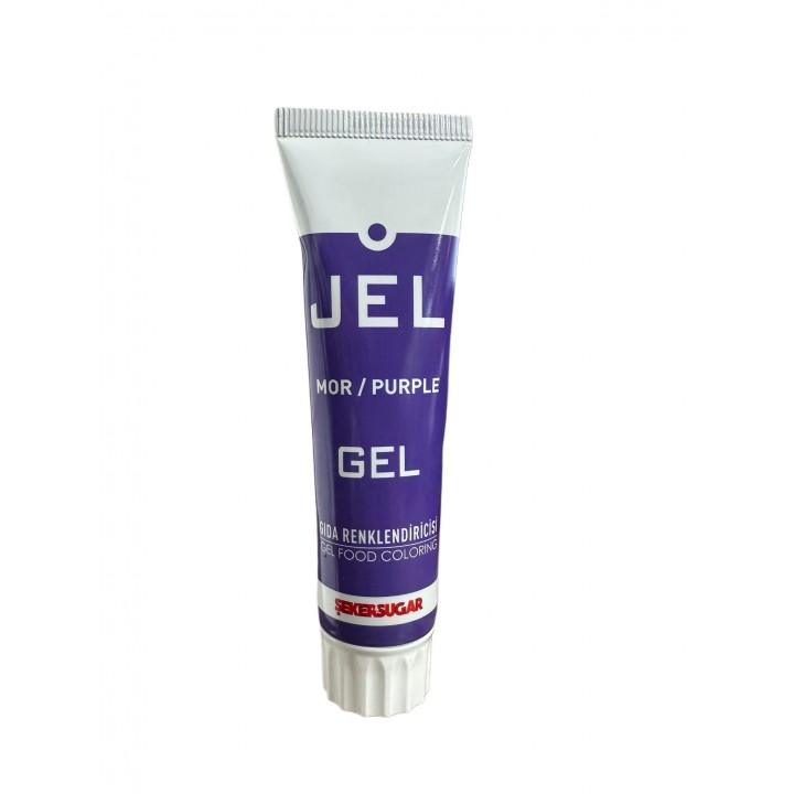Şeker Sugar Yenilebilir Jel Gıda Boyası 100 ml Mor